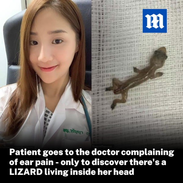 Patient goes to the doctor complaining of ear pain